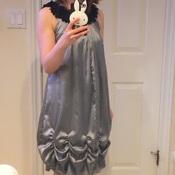Grey Women’s Party Dress - Picture 7 of 7